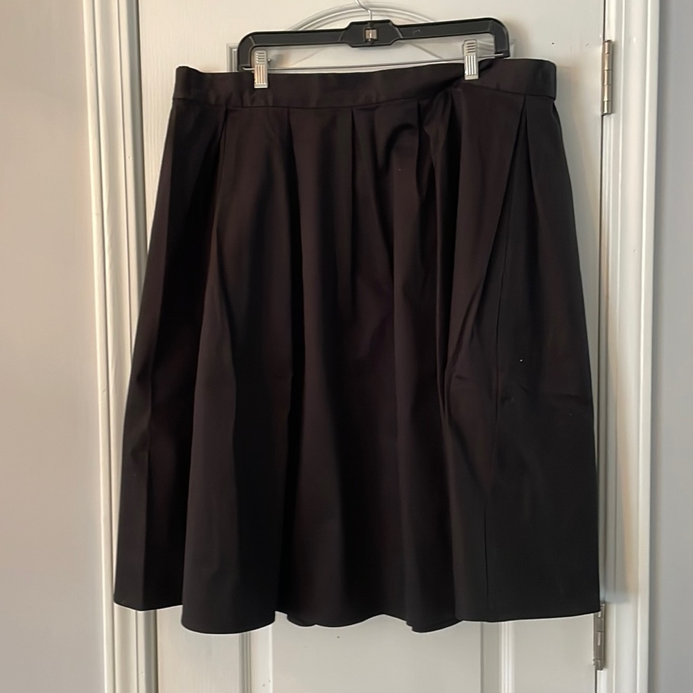 Eloquii Black Midi Skirt
